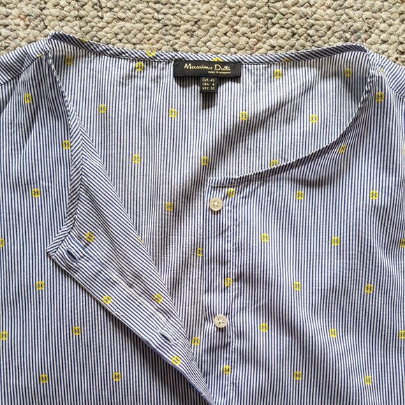 Massimo Dutti cotton blouse - Picture 2 of 11